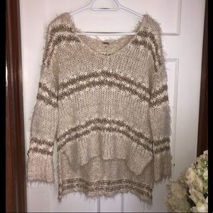 Free People Knit V-neck Sweater
